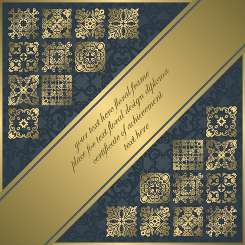 vintage luxurious gold Backgrounds background 