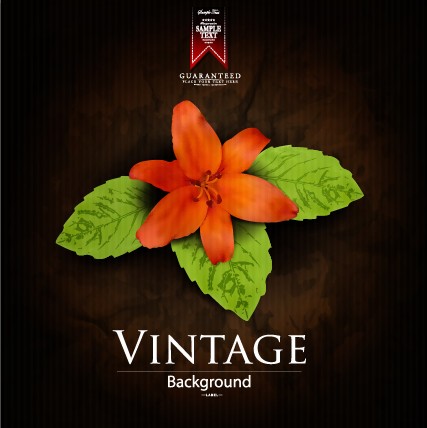 Vector vintage background creative design 05
