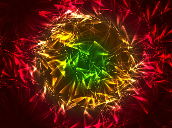 Set Abstract Halation background free vector 03