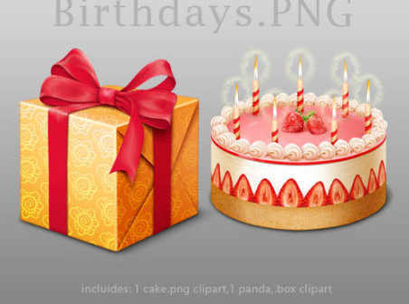 Birthday icons