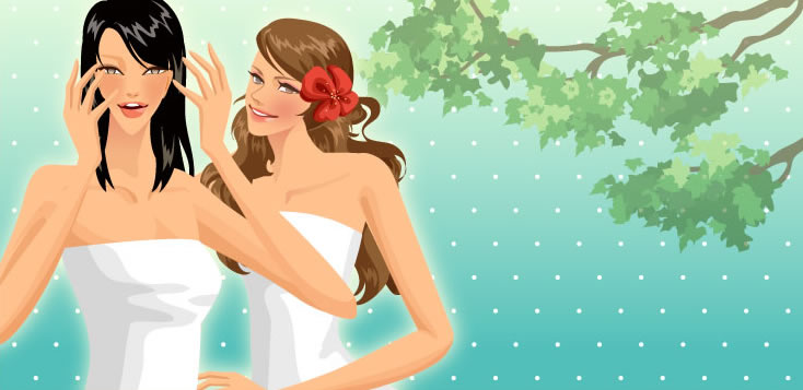 Life movement beauty set 131 vector