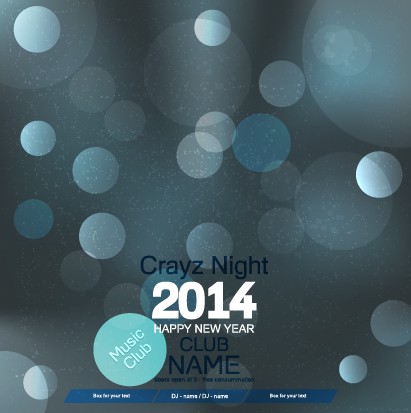 2014 New Year Holiday Halation background 01