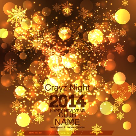 2014 New Year Holiday Halation background 02