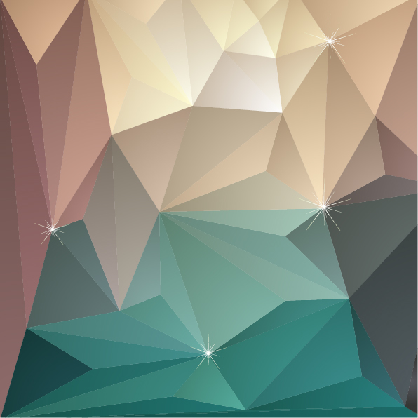 triangle geometric background 3d 
