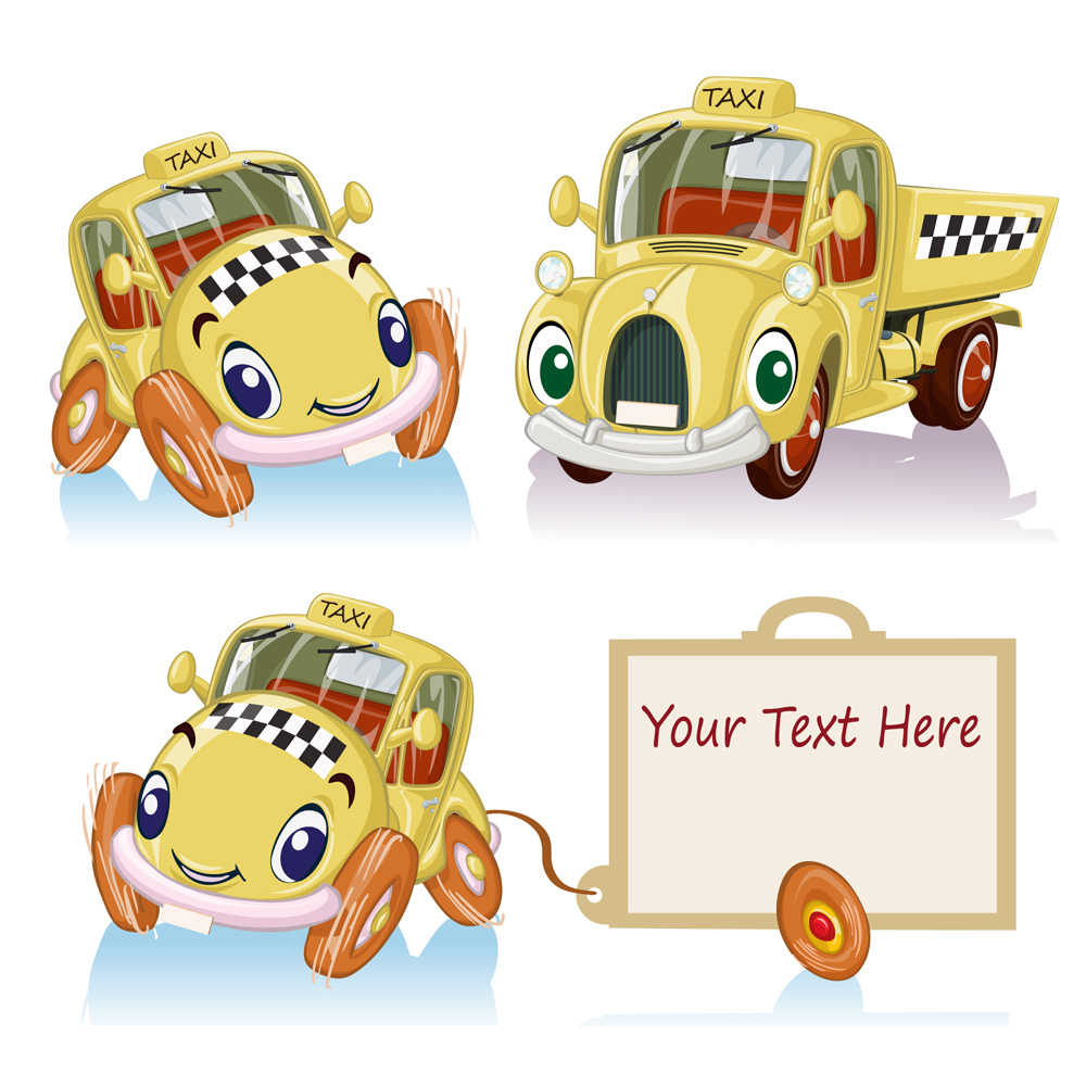 rtoon cars creative vector design 02 Amusing cartoon cars creative vector design 02