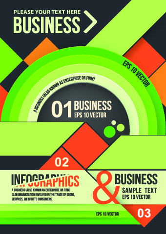 infographic cover business 