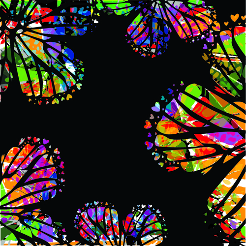 colorful color butterflies 