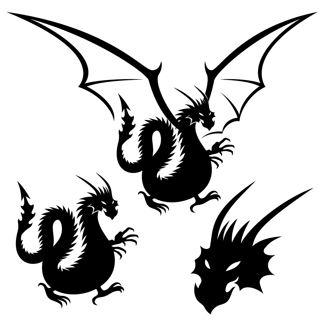 tattoo element dragon 
