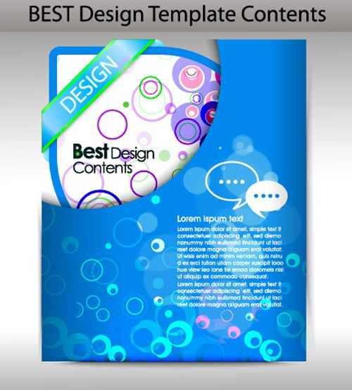 Colorful Folder element vector graphic 04