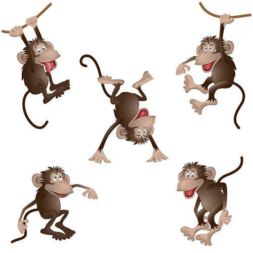 monkey graphics funny cartoon 