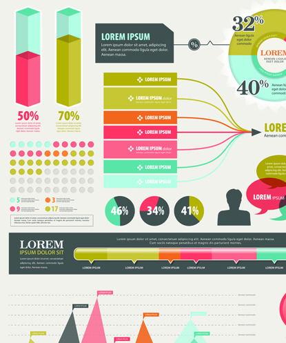 material infographic elements element business 
