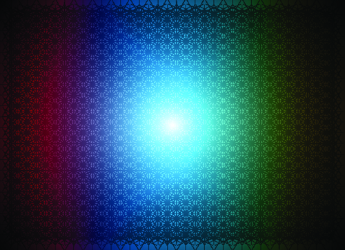 Light circle shiny backgrounds vector material 03