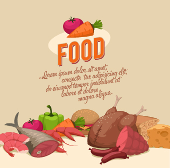 Vintage food Logo vector 02