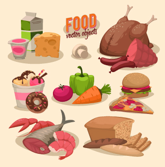 Vintage food Logo vector 03