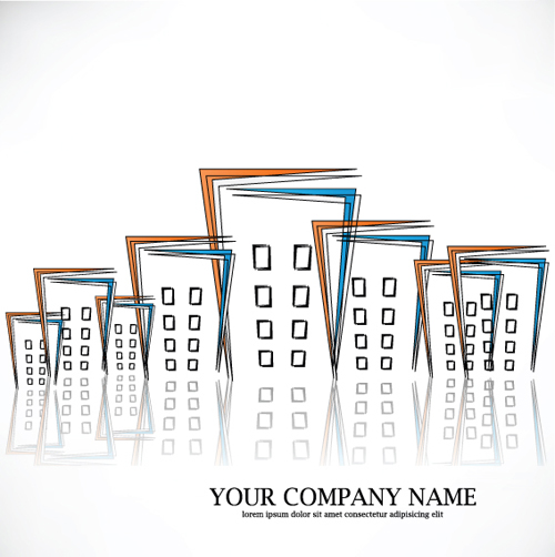 Elements of Real Estate Design vector material 04