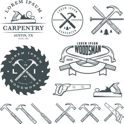 vector material material labels label emblems emblem 