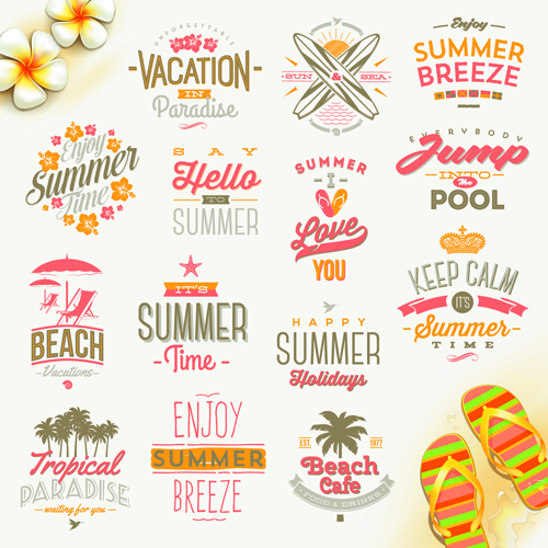 travel summer labels label holiday 
