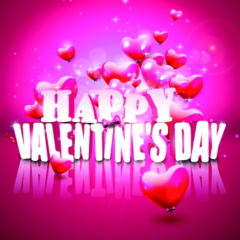 vector background valentine heart glass texture background 
