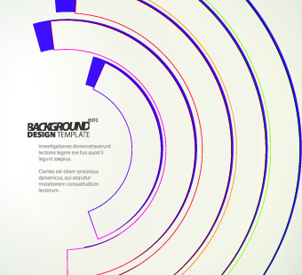 Circular open vector backgrounds 04