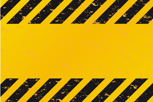 Construction Warning signs Background design vector 03