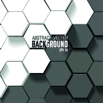 Honeycomb vector backgrounds 05