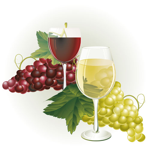 grapes grape wine elements element 