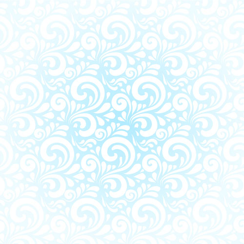 white floral blurs pattern vector