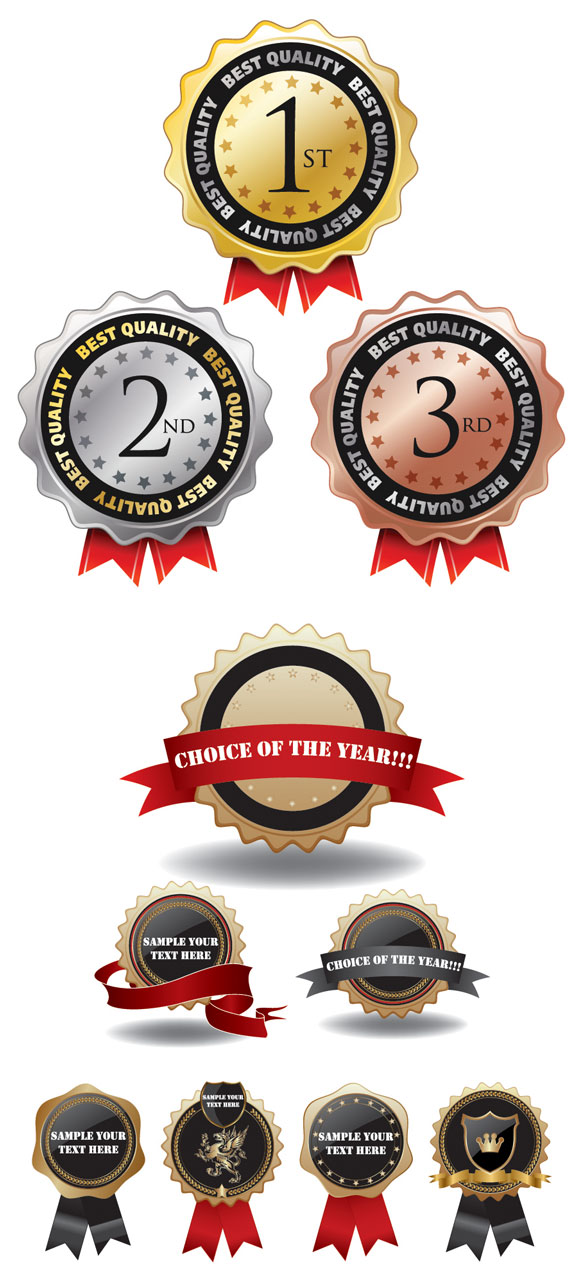 Medal icon vector vector