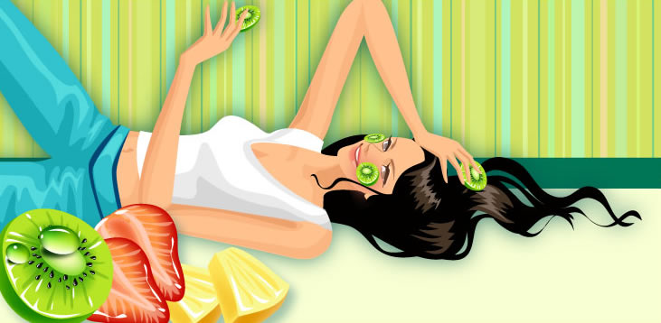 Life movement beauty set 126 vector