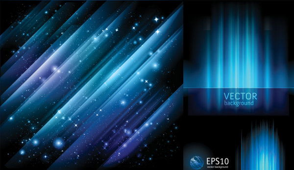 Blue light background