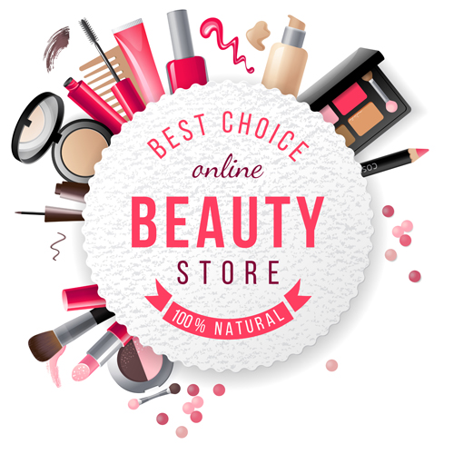 store business beauty background 