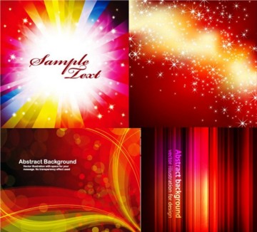 Bright light background vector material Bright light background vector material