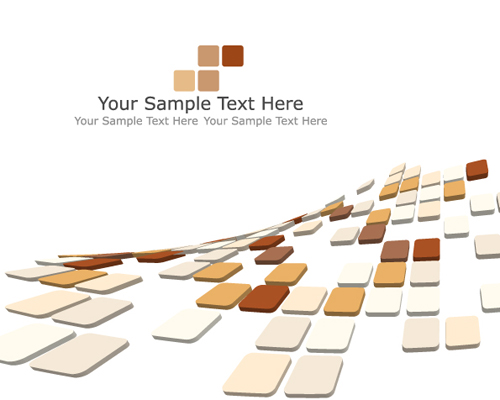 Set of concept Business background vector 05