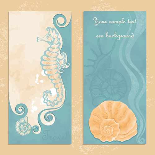 Hand drawn flower of Stylish card vector 02