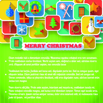 2014 Christmas background art graphics 02
