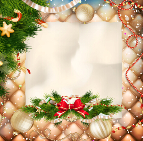 ornate greeting christmas cards background 