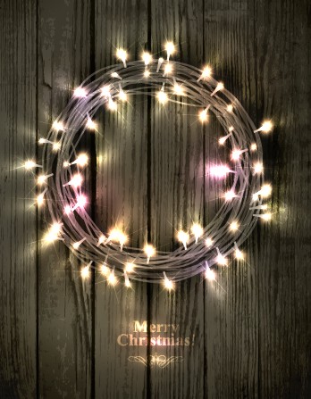 Christmas wooden striped flash background