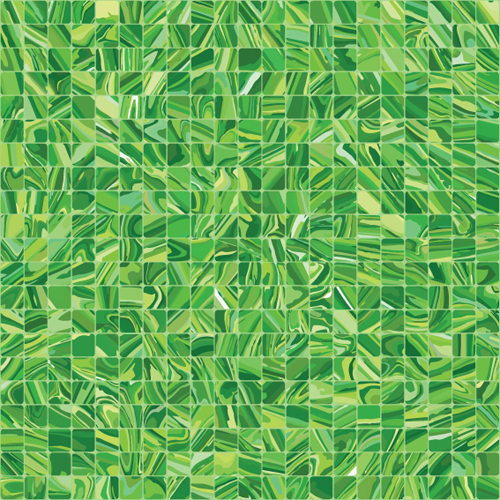 Colorful mosaic background vector set 02