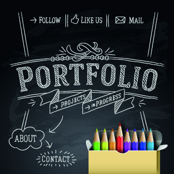 Creative Menu template vector 01