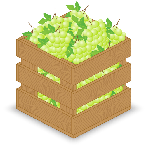 wooden crate wooden fruits crate 