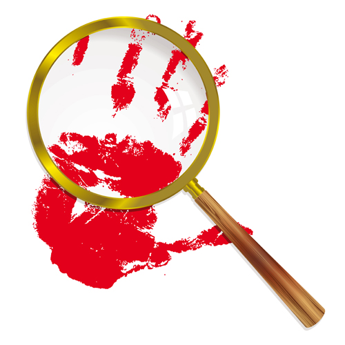 Different Magnifying glass design vector set 02