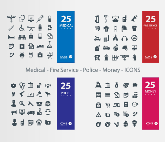 police money medical Fire Service 