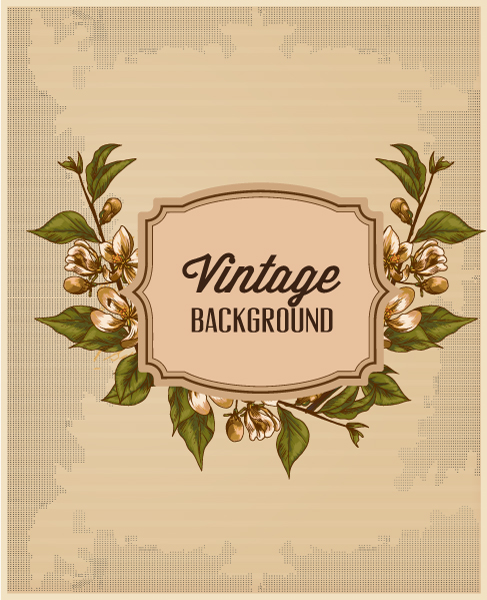 Huge collection of Vintage background vector 07