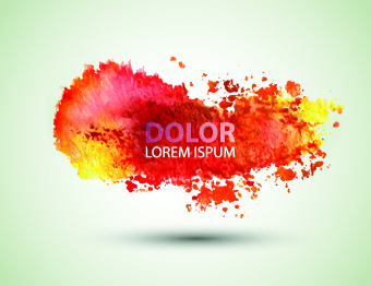 Watercolor cloud background 01
