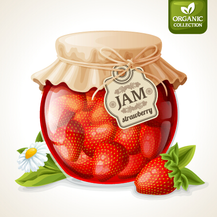 m with jar design vector material 01 jam with jar design vector material 01