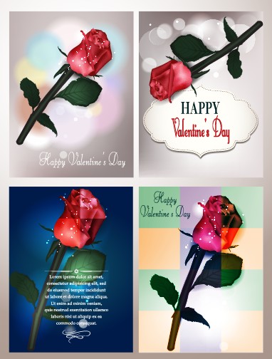 valentines valentine rose cards card 