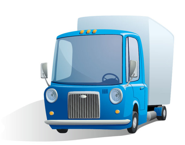 Cute cartoon car 04 free vector