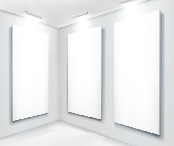 Panels and Spotlights elements vector 05