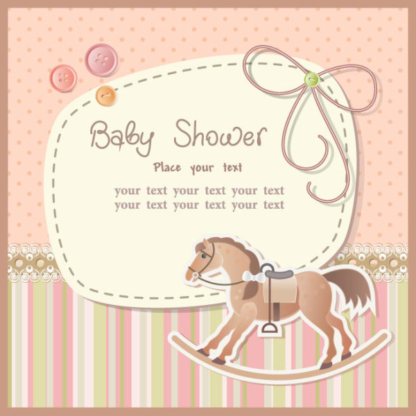 Cute cartoon Animal elements background vector 01