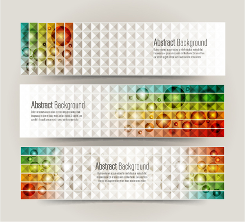 Abstract banners fashion vectors 05 Abstract banners fashion vectors 05